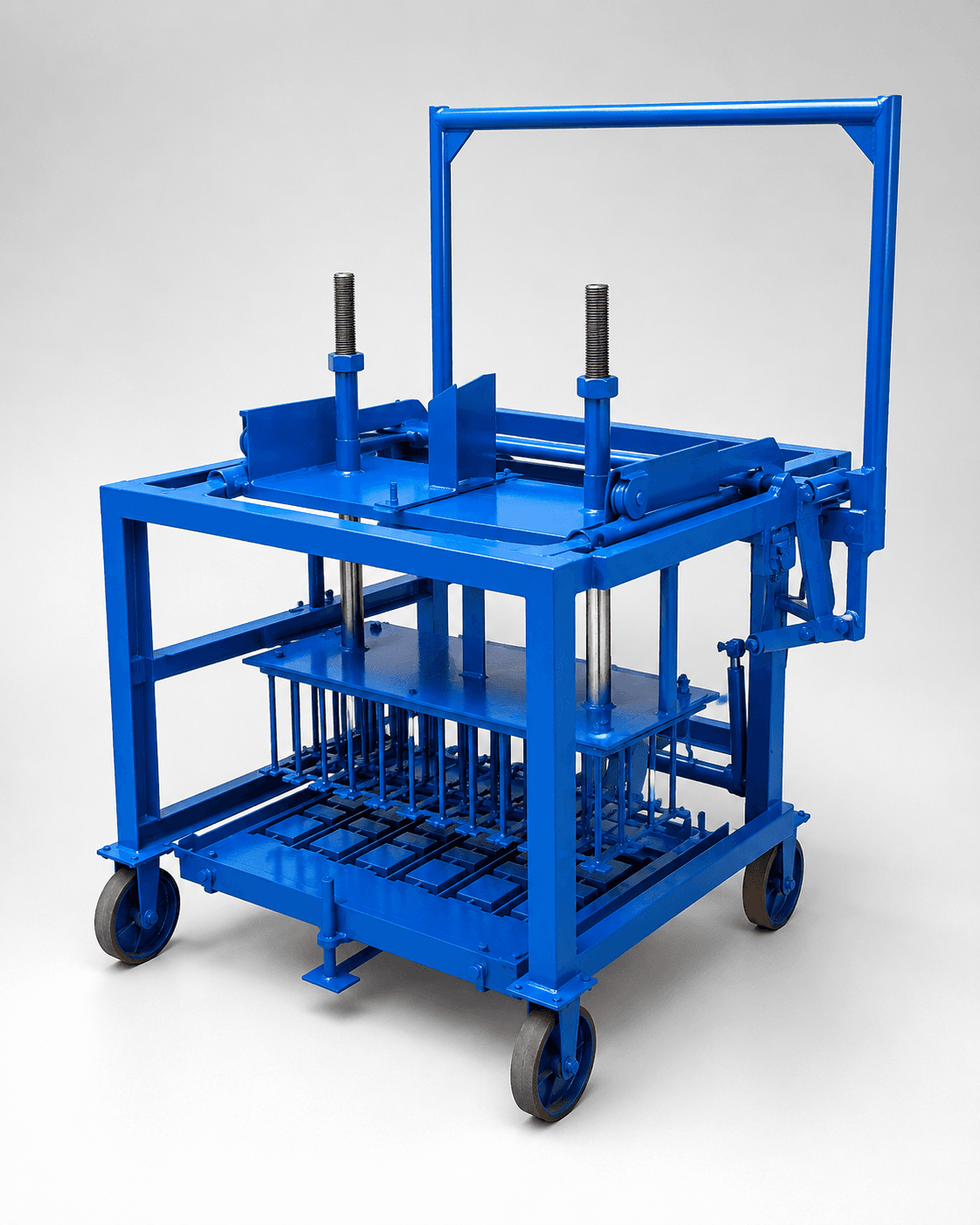 Mobile Hollow Block Machine representative machinery