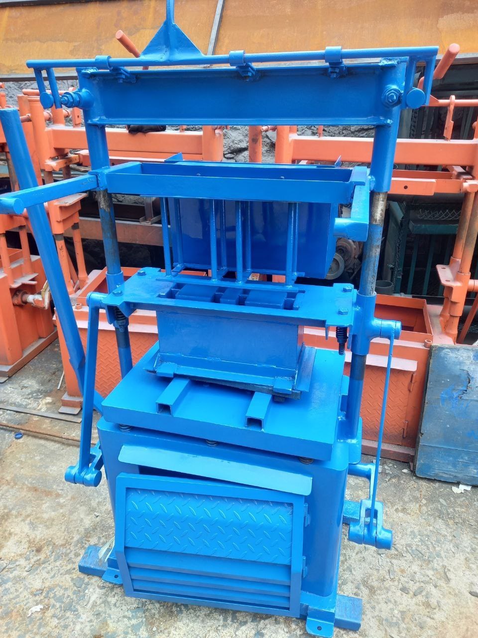 Manual Cement Block Press representative machinery